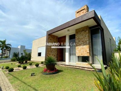 Casa Condominio com 187m², 3 dormitórios, 3 suítes, 2 vagas, Dubai Resort em Capão da Canoa