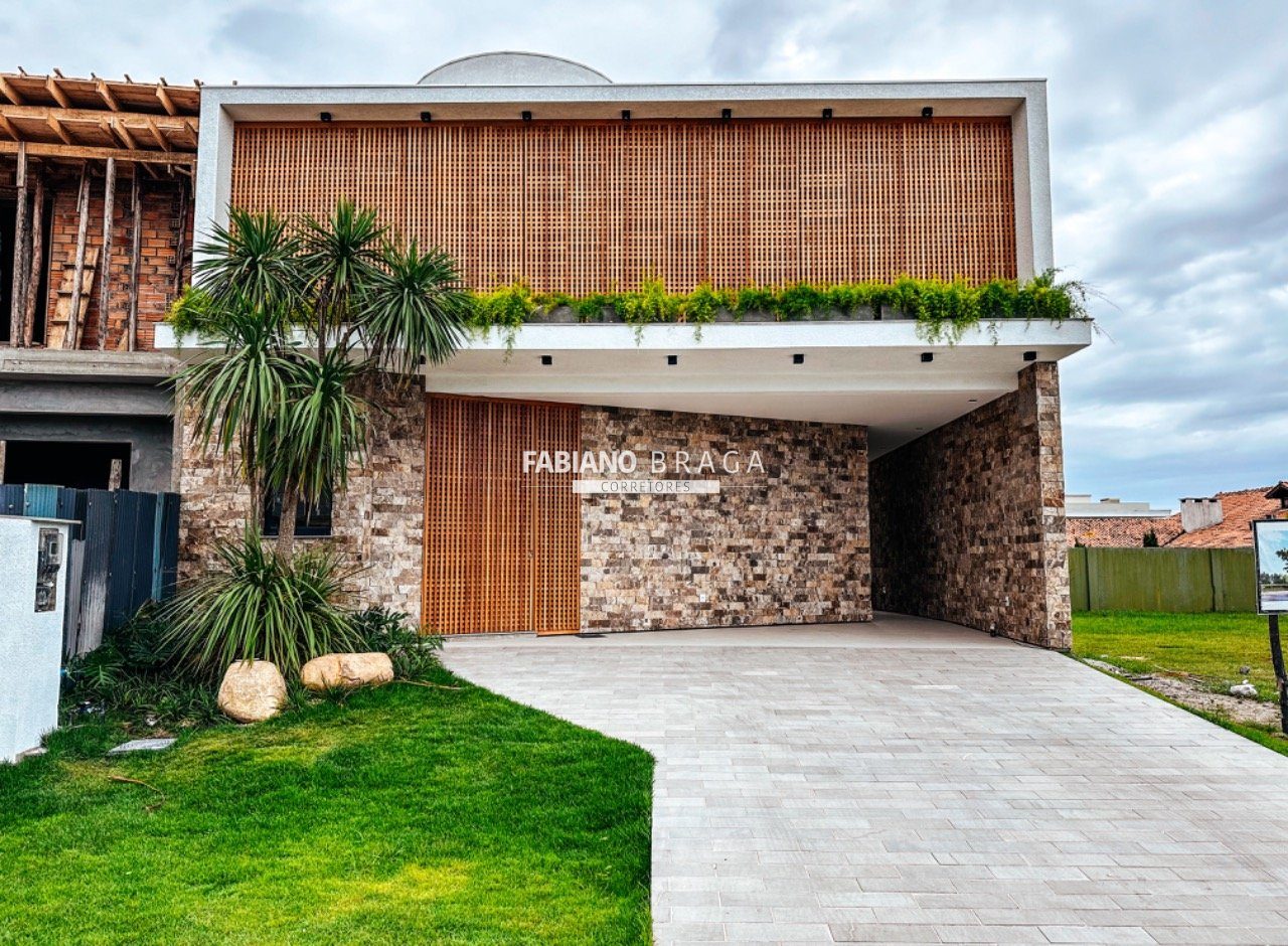 Casa Condominio com 263m², 4 dormitórios, 4 suítes, Sunset em Xangri-lá