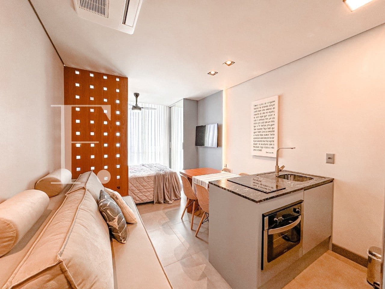 Loft com 26m², 1 dormitório, 1 vaga, Livin Atlântida em Xangri-Lá