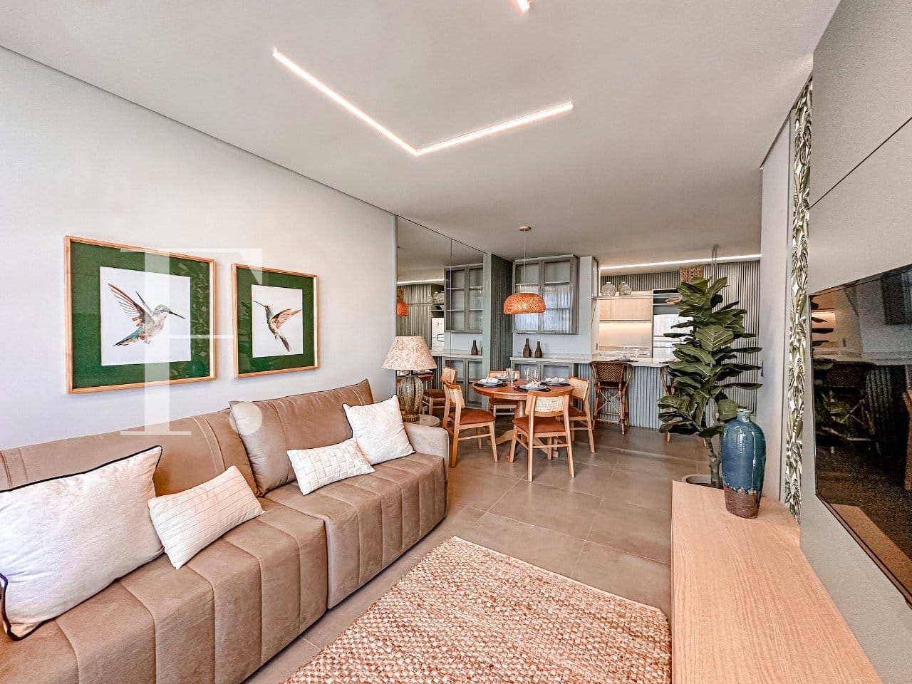 Apartamento com 53m², 1 dormitório, 1 suíte, 1 vaga, Livin Atlântida em Xangri-Lá