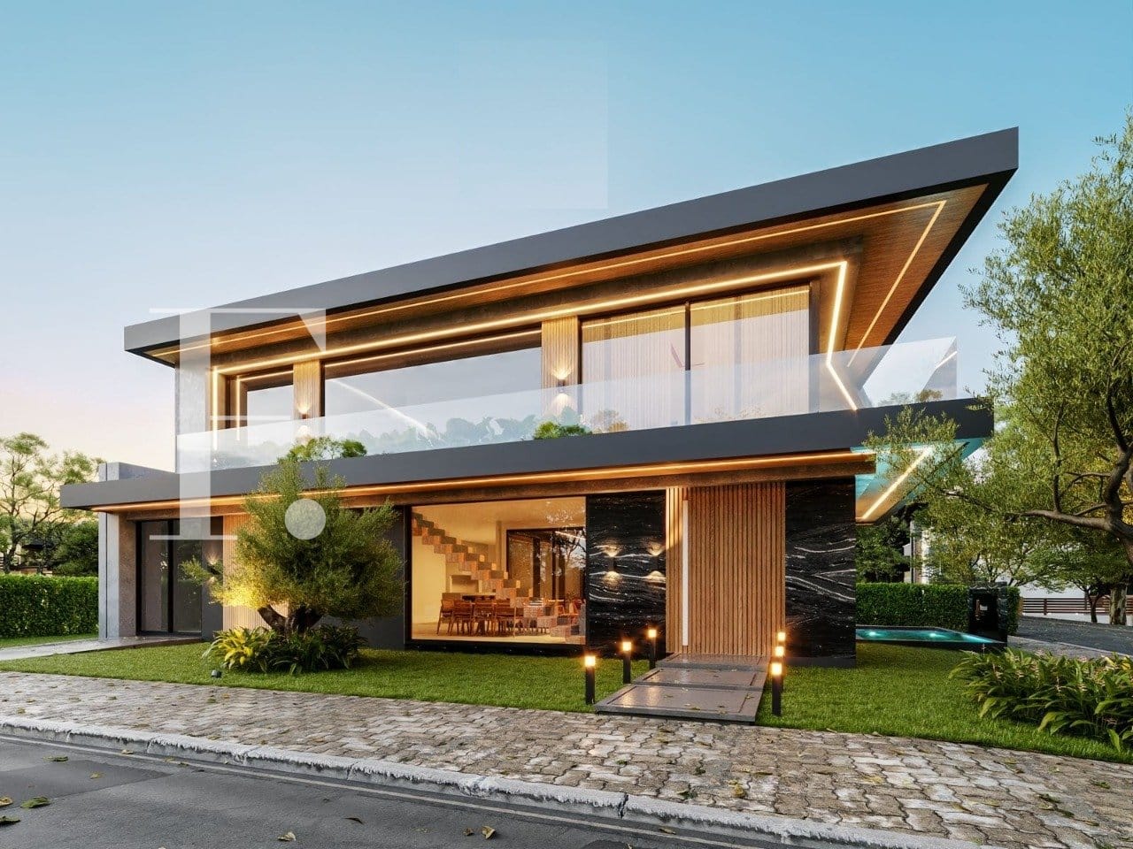 Casa com 420m², 5 dormitórios, 5 suítes, 2 vagas, no bairro Atlântida em Xangri-Lá