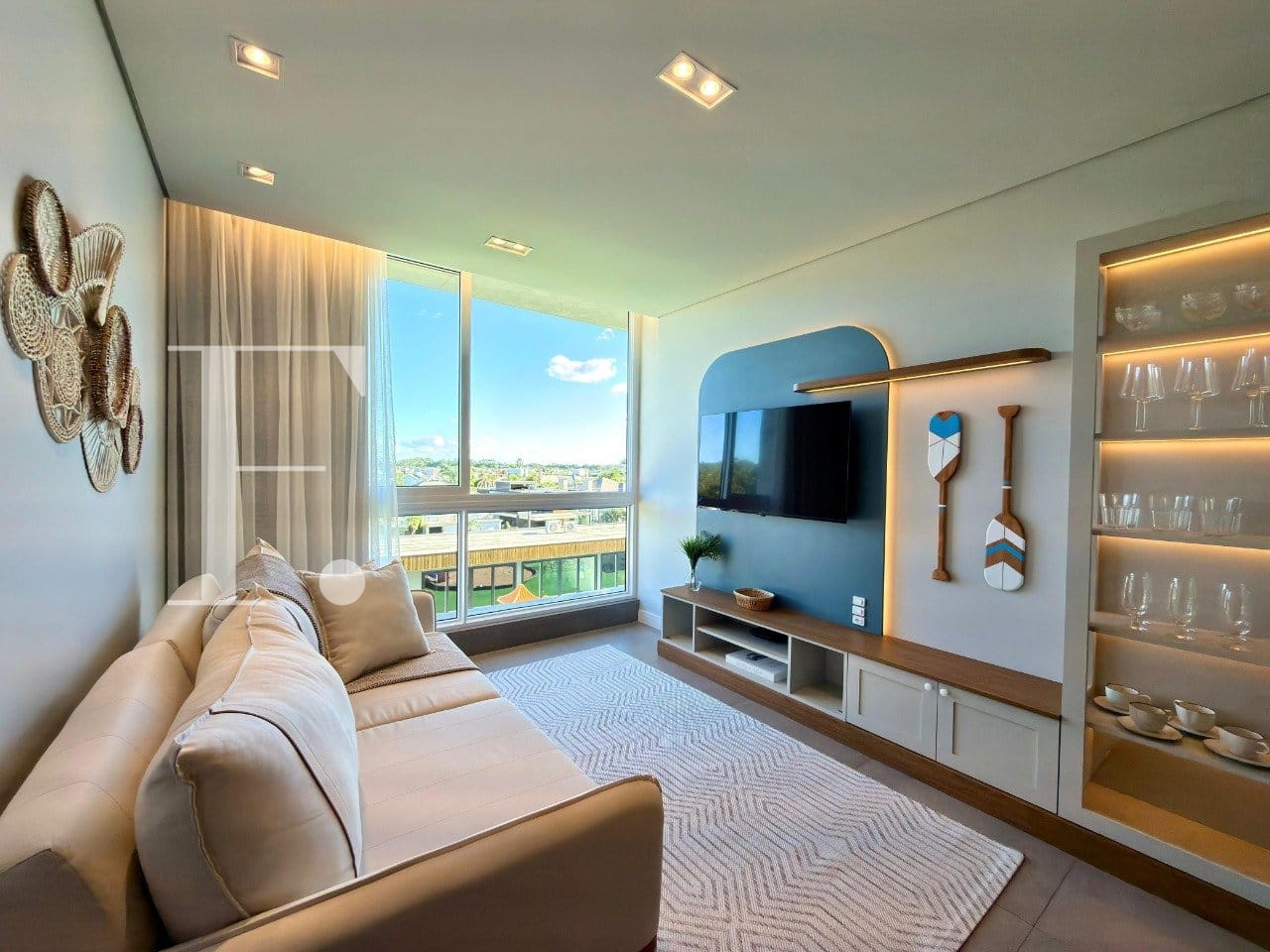 Apartamento com 46m², 1 dormitório, 1 vaga, Livin Atlântida em Xangri-Lá