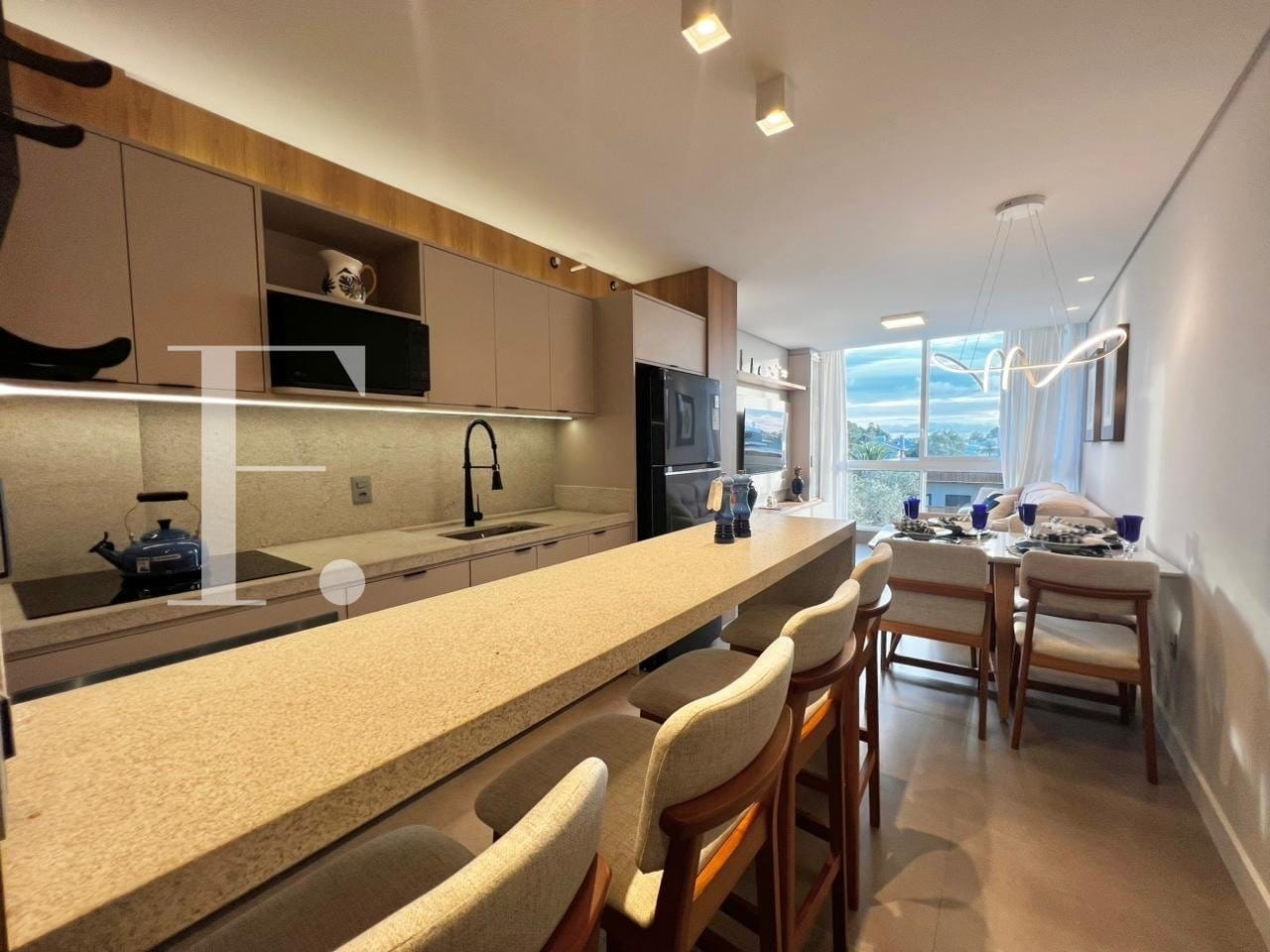Apartamento com 57m², 2 dormitórios, 1 suíte, 1 vaga, Livin Atlântida em Xangri-Lá