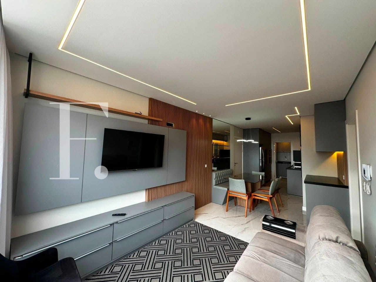 Apartamento com 68m², 2 dormitórios, 1 suíte, 1 vaga, Sunset Residence em Capão da Canoa