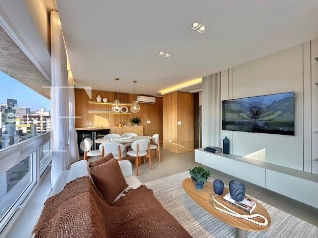 Apartamento com 122m², 3 dormitórios, 1 suíte, 2 vagas, Icone em Capão da Canoa