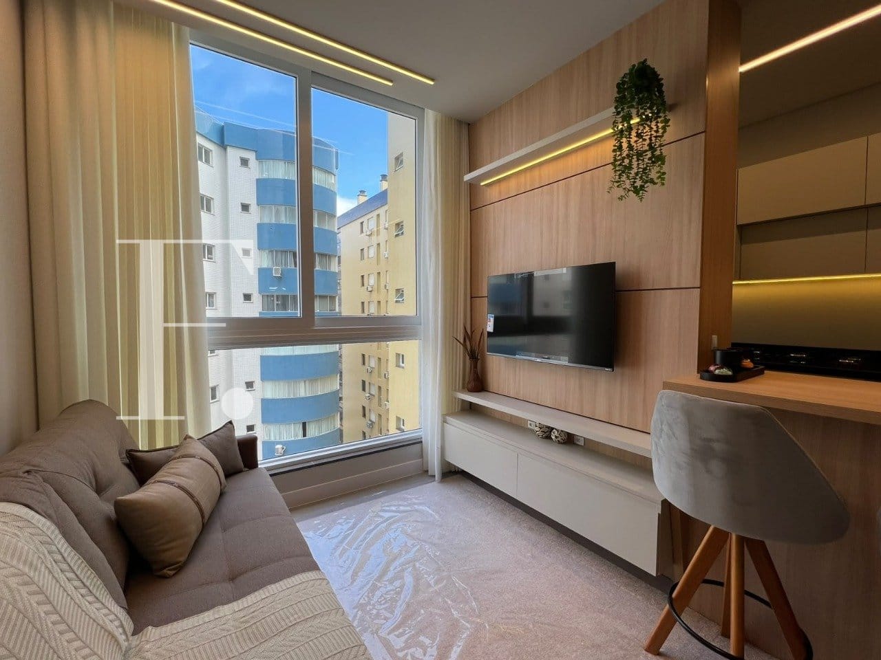Apartamento com 61m², 2 dormitórios, 2 suítes, 1 vaga, View Residence em Capão da Canoa