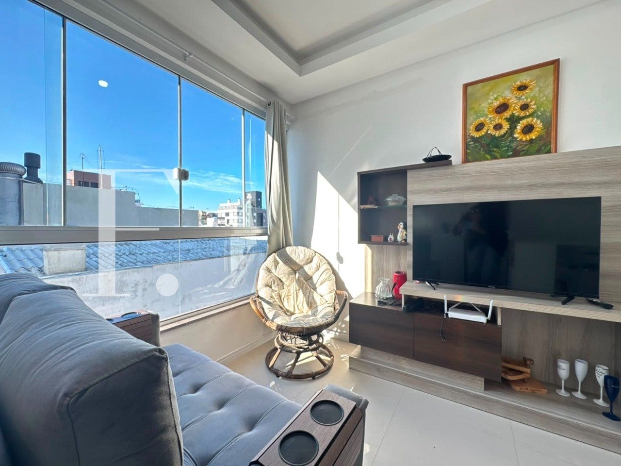 Apartamento com 52m², 2 dormitórios, 1 suíte, 1 vaga, Residencial Laodiceia em Capão da Canoa