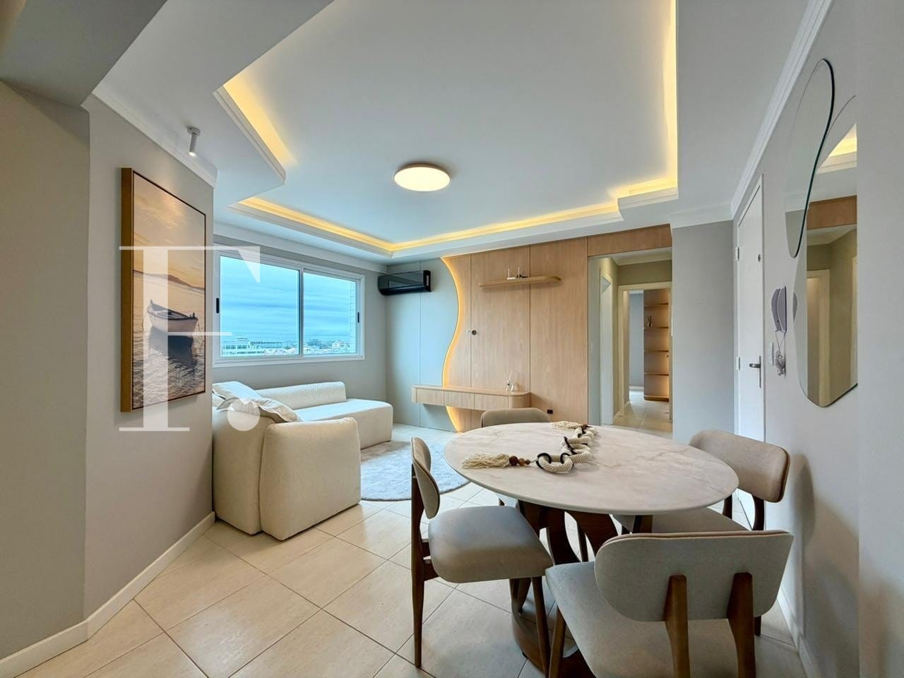 Apartamento com 57m², 2 dormitórios, 1 vaga, Di Trento em Capão da Canoa
