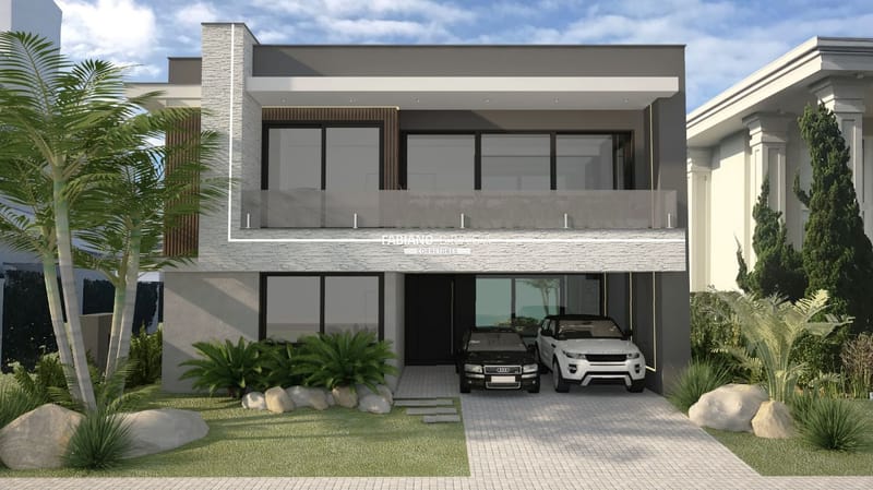 Sobrado com 442m², 5 dormitórios, 5 suítes, 4 vagas, Enseada Lagos em Xangri-Lá