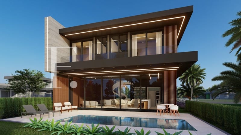 Sobrado com 352m², 5 dormitórios, 5 suítes, 2 vagas, Capão Ilhas Resort em Capão da Canoa