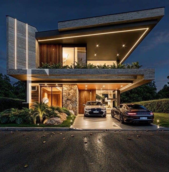 Sobrado com 244m², 4 dormitórios, 4 suítes, 2 vagas, Sunset em Xangri-Lá