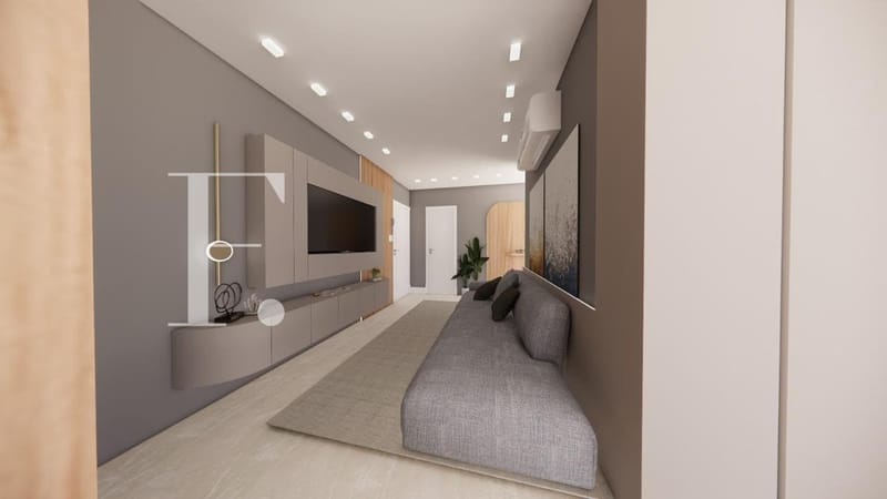 Apartamento com 63m², 2 dormitórios, 2 suítes, 1 vaga, Del Paine em Capão da Canoa