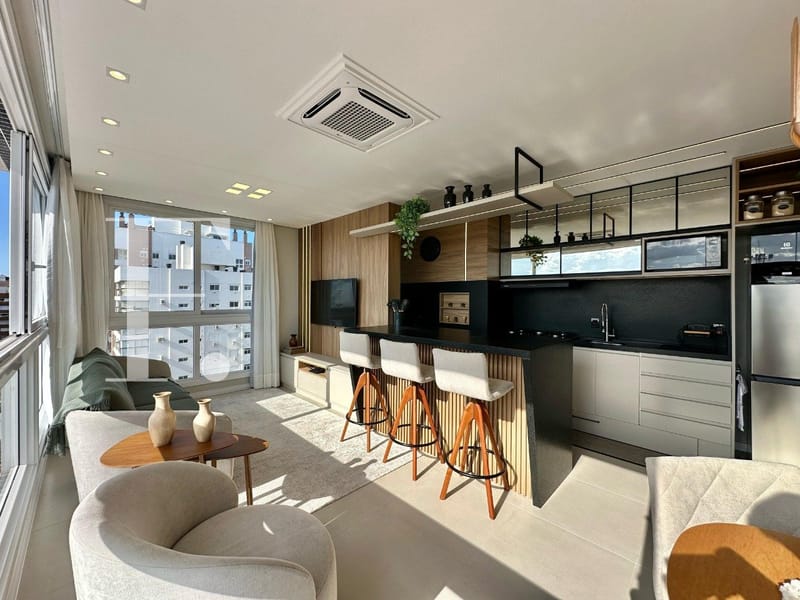 Apartamento com 90m², 3 dormitórios, 3 suítes, 1 vaga, Del Paine em Capão da Canoa