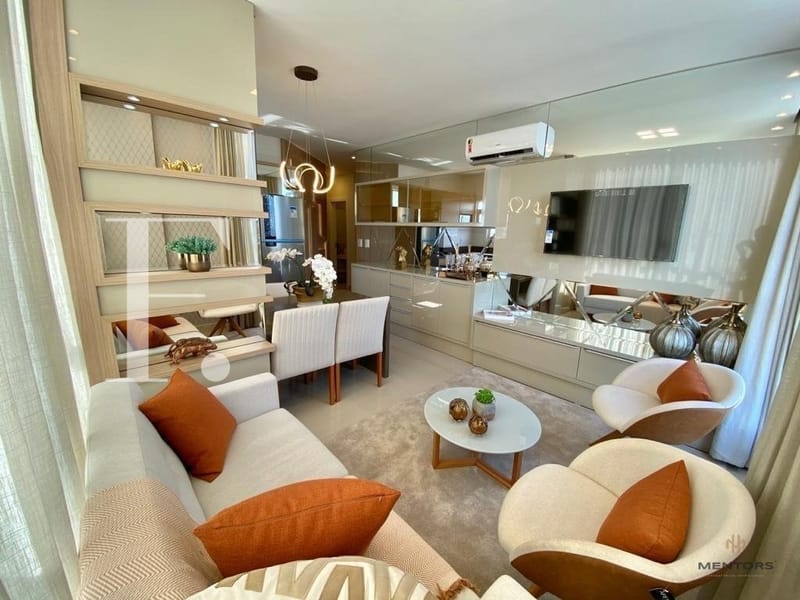 Apartamento com 60m², 2 dormitórios, 1 suíte, 1 vaga, Estevam Palace em Capão da Canoa