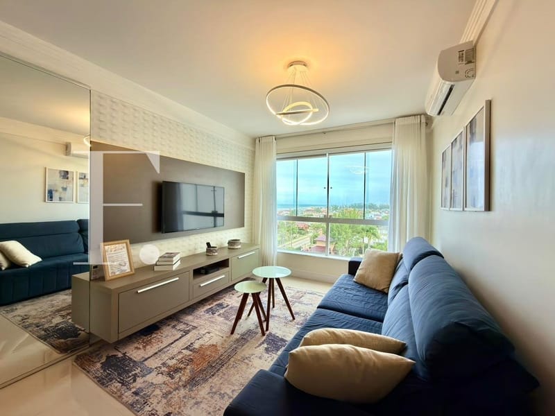 Apartamento com 64m², 2 dormitórios, 1 suíte, 1 vaga, Edifício Wave em Capão da Canoa