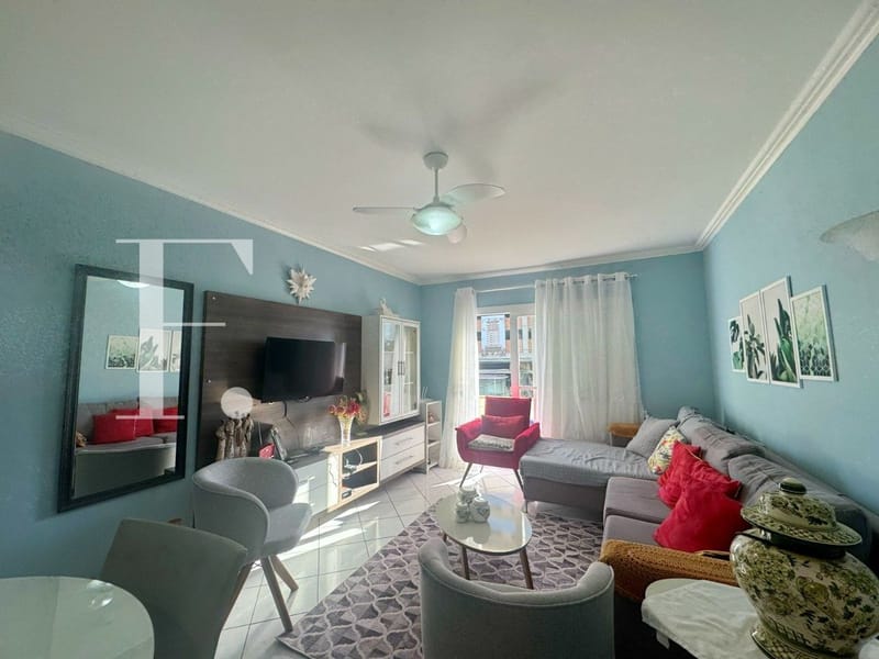 Apartamento com 70m², 2 dormitórios, 1 vaga, Edifício Carolina em Capão da Canoa