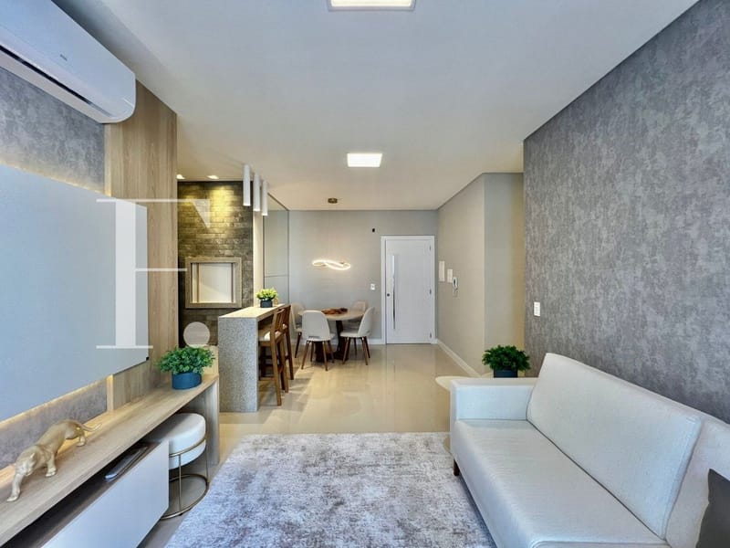Apartamento com 62m², 2 dormitórios, 1 suíte, 1 vaga, Absoluto Palace em Capão da Canoa