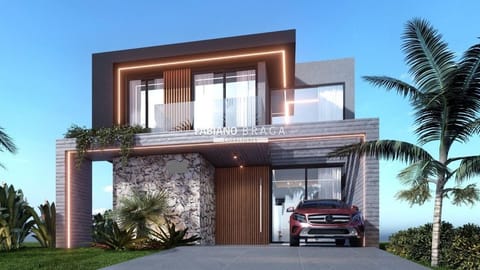 Sobrado com 230m², 4 dormitórios, 4 suítes, 2 vagas, Allure Beach Condo em Xangri-Lá