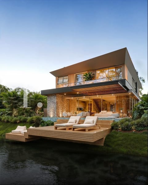 Sobrado com 411m², 4 dormitórios, 4 suítes, 2 vagas, Amare Home Resort em Xangri-Lá