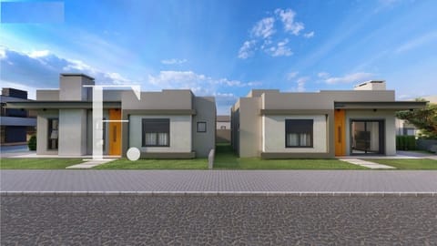 Casa com 101m², 3 dormitórios, 1 suíte, 2 vagas, no bairro Noiva do Mar em Xangri-Lá