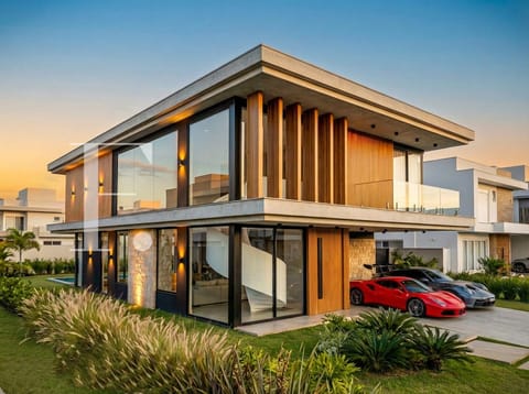 Sobrado com 455m², 6 dormitórios, 6 suítes, 2 vagas, Los Cobos em Xangri-Lá