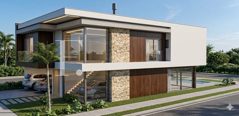 Sobrado com 371m², 6 dormitórios, 6 suítes, 2 vagas, Amare Home Resort em Xangri-Lá