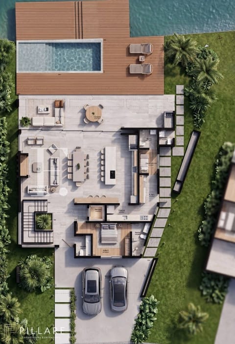 Sobrado com 374m², 6 dormitórios, 5 suítes, 4 vagas, Amare Home Resort em Xangri-Lá
