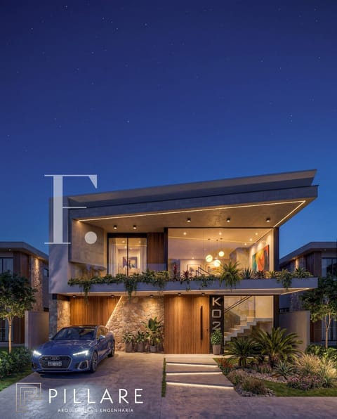 Sobrado com 221m², 4 dormitórios, 4 suítes, 2 vagas, Wave Home Resort em Xangri-Lá